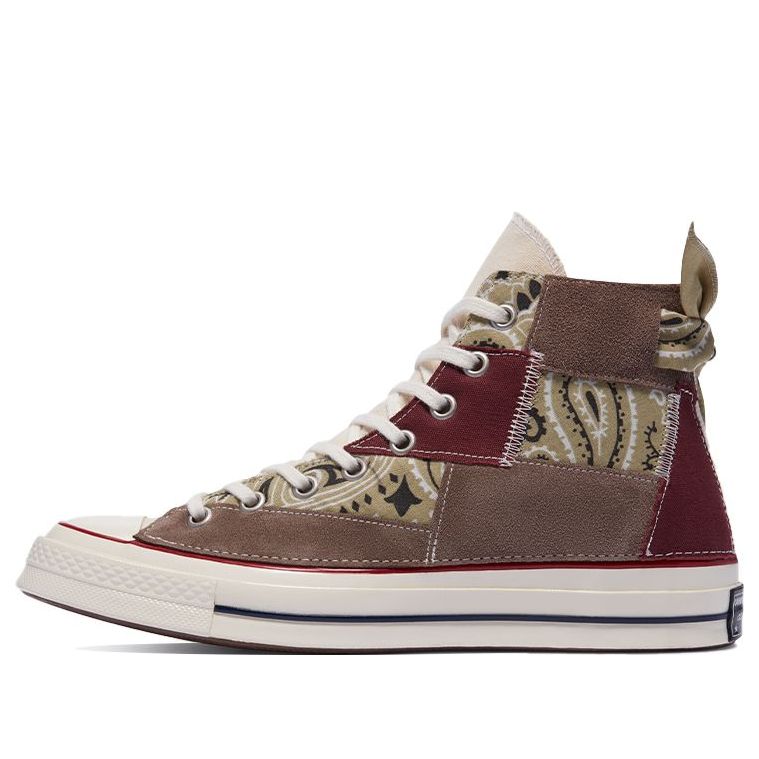 Converse Chuck 70 Canvas LTD High 'Maroon Paisley Patchwork' 172907C