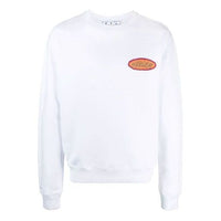 Off-White SS21 Logo Alphabet Printing Round Neck Pullover Version White OMBA025S21FLE0130184