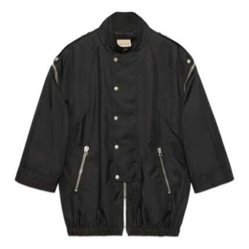 Gucci 'Gucci Metamorfosi' Jacket With Detachable Sleeves 'Black' 714759-ZAHLW-1043