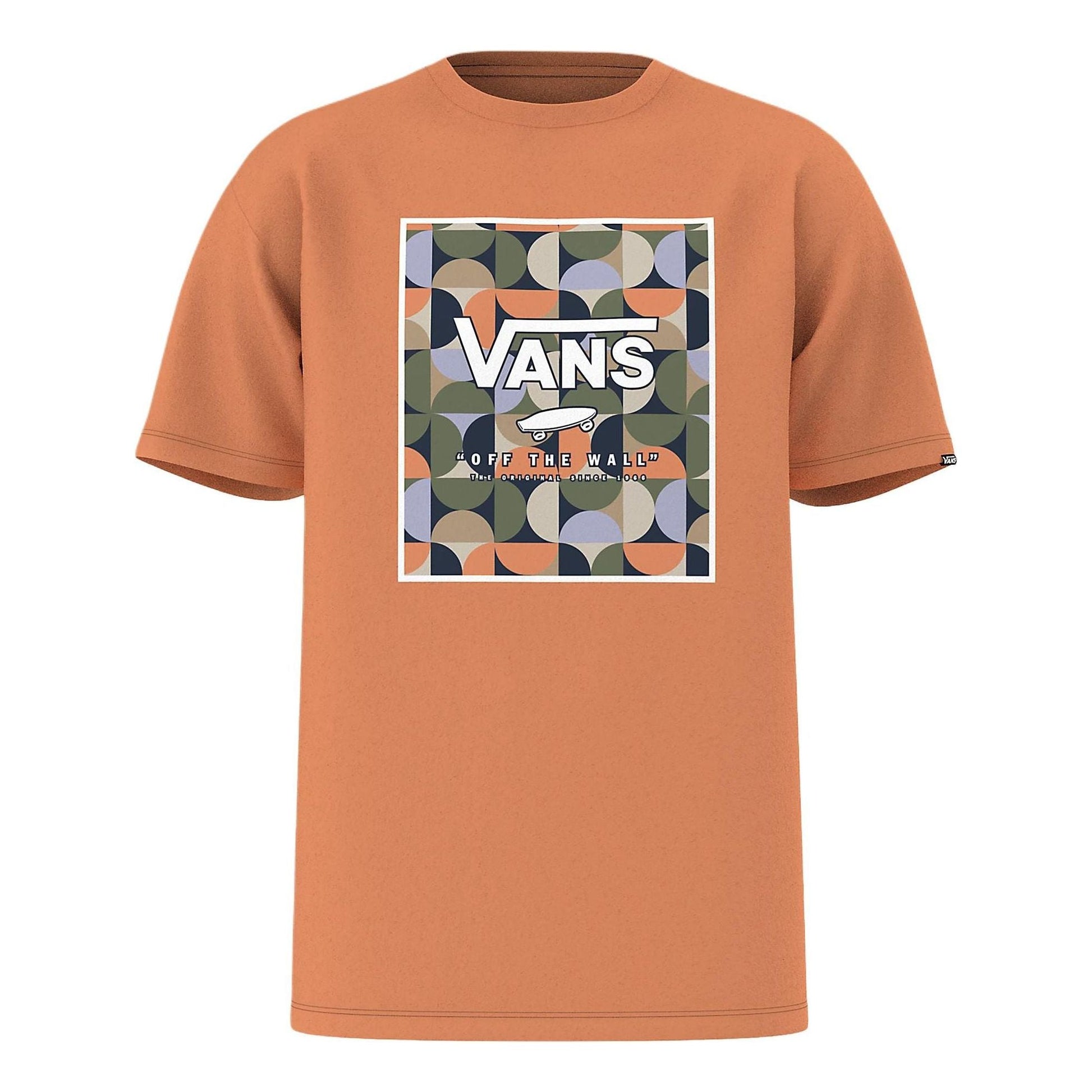 Vans Classic Print Box T-shirt 'Orange' VN0A5E7YD05