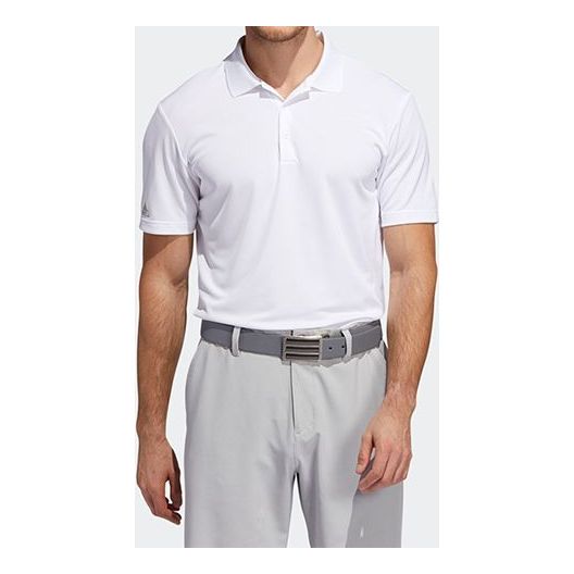 adidas Golf Sports Short Sleeve POLO White CY5953