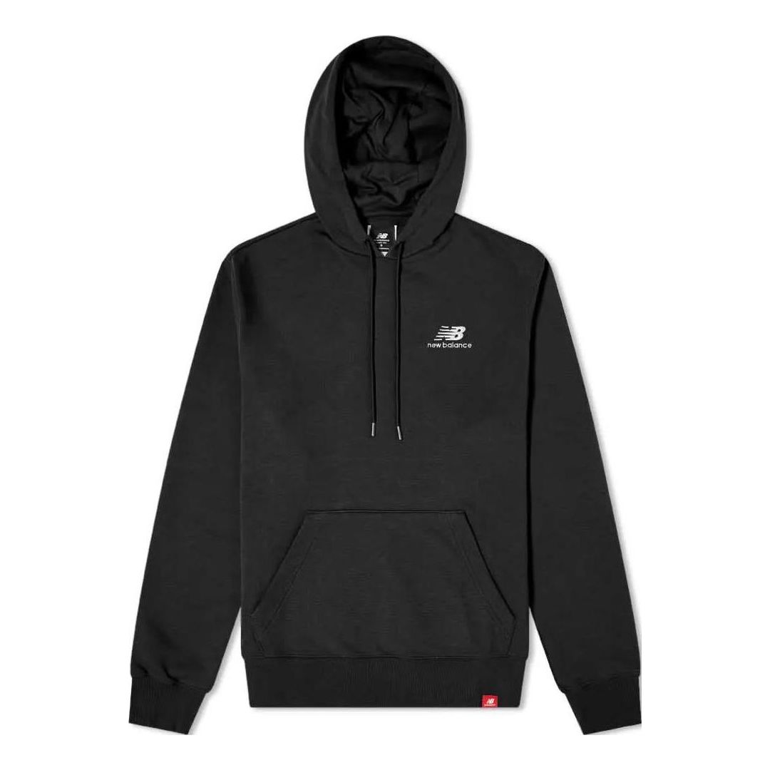 New Balance Essentials Embroidered Hoodie Asia Sizing 'Black' MT11550-BK