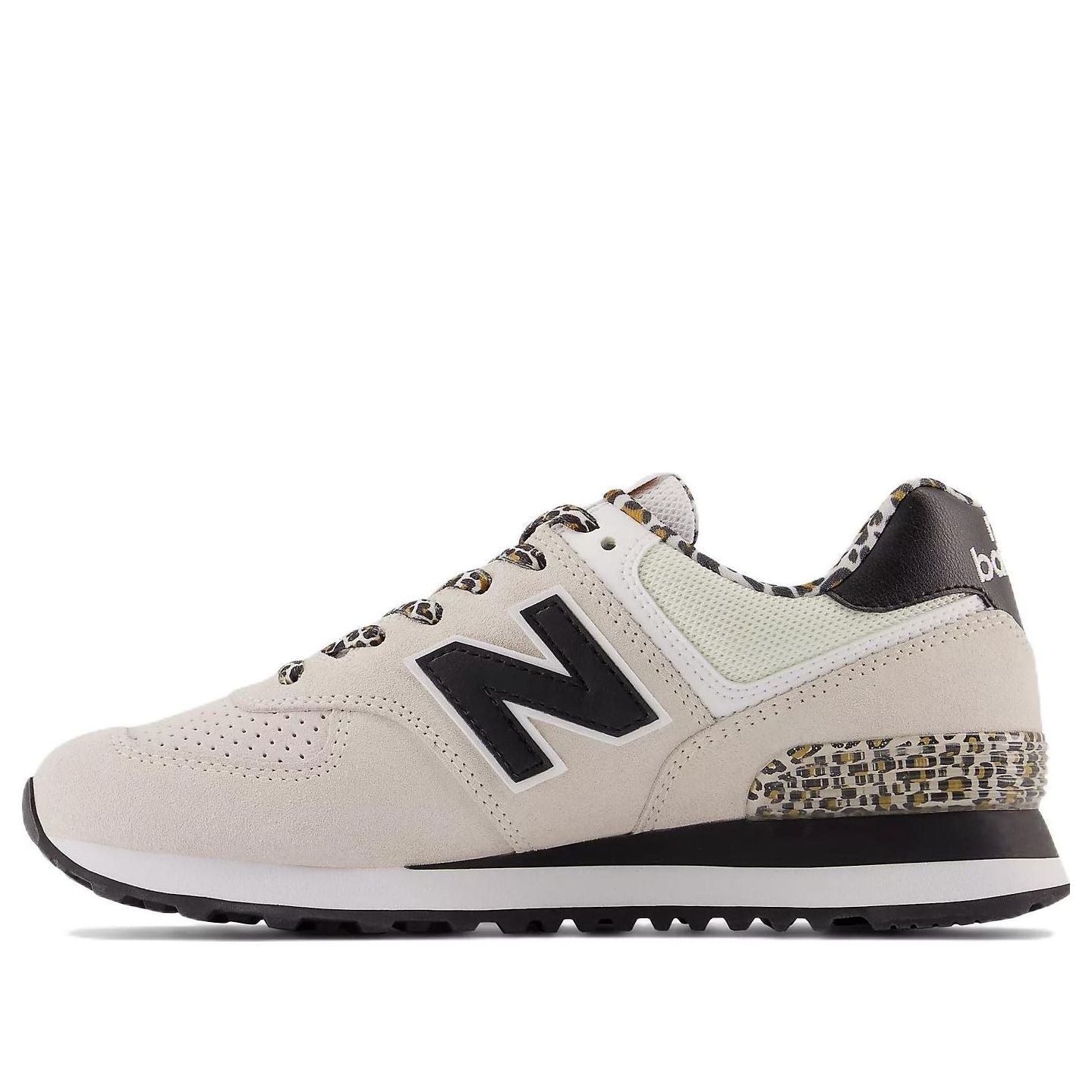 (WMNS) New Balance 574 'White Black Brown' WL574AT2