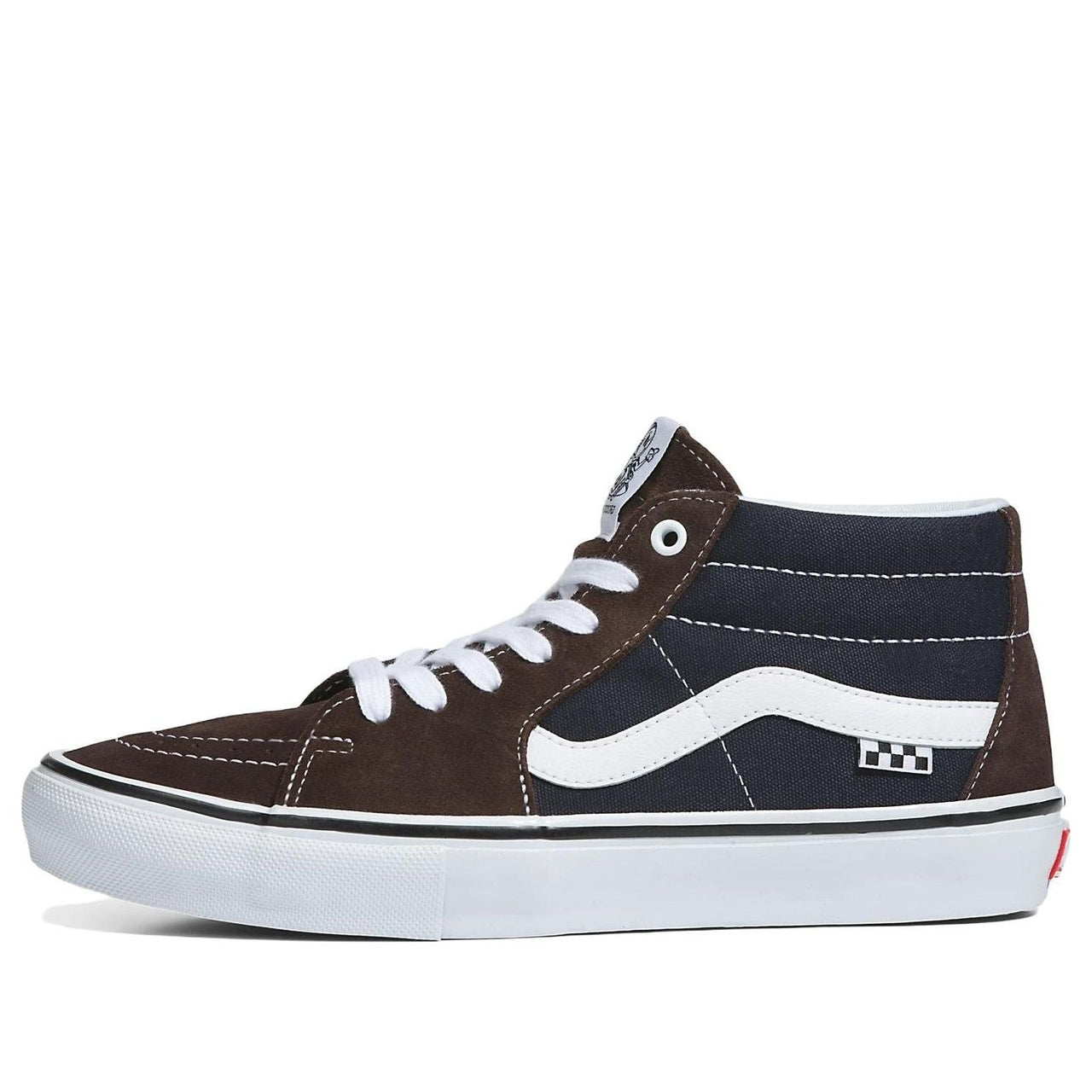 Vans Skate Grosso Mid 'Dark Brown Navy' VN0A5FCGBF7