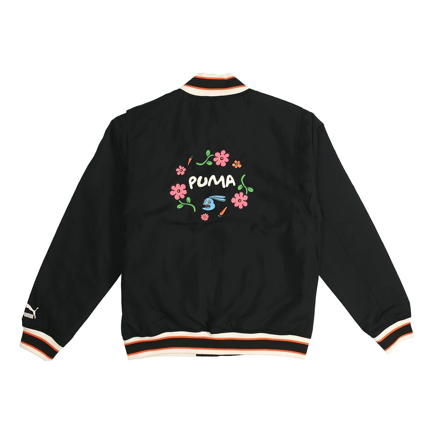 PUMA x Randomevent Bomber Graphic Logo Jacket Black 596661-01