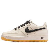 (GS) Nike Air Force 1 Low LV8 'Soft Pearl Gum Black' HQ1911-002