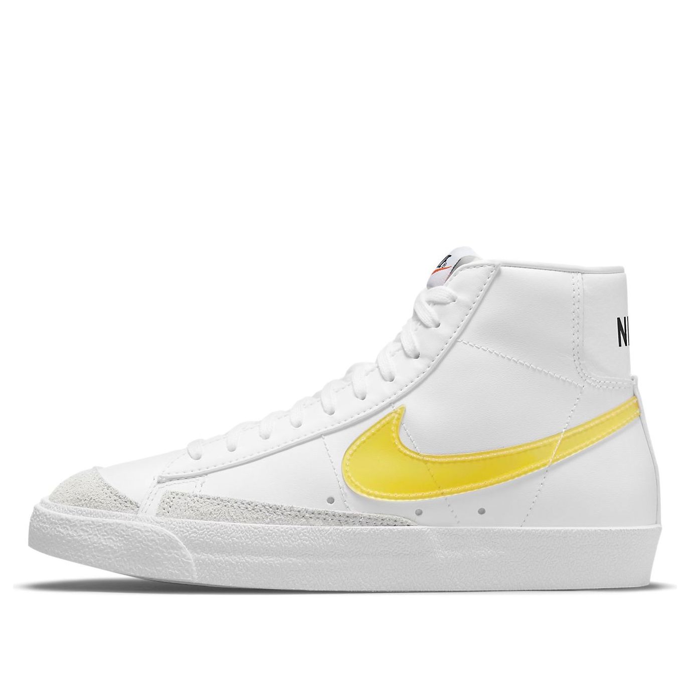 (WMNS) Nike Blazer Mid '77 Essential 'White Opti Yellow' DJ3050-101