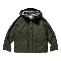 WTAPS Sherpa hooded Interchange Jacket Green 192BRDT-JKM03-OD