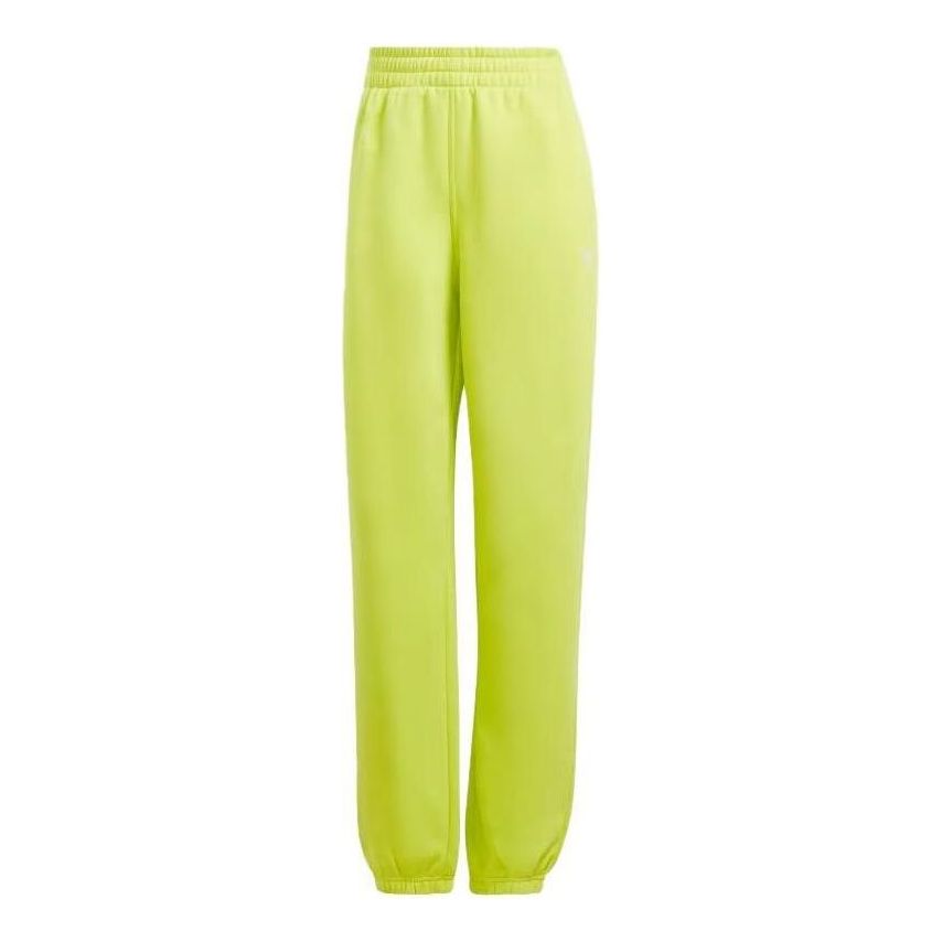 (WMNS) adidas Essentials Fleece Joggers 'Yellow' IJ9812