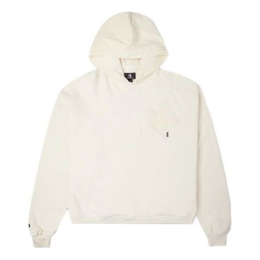 (WMNS) Converse Star Hoodie 'Milk White' 10023511-A01