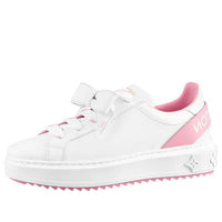 (WMNS) LOUIS VUITTON Time Out Sneakers 'White with Pink' 1A9Q12