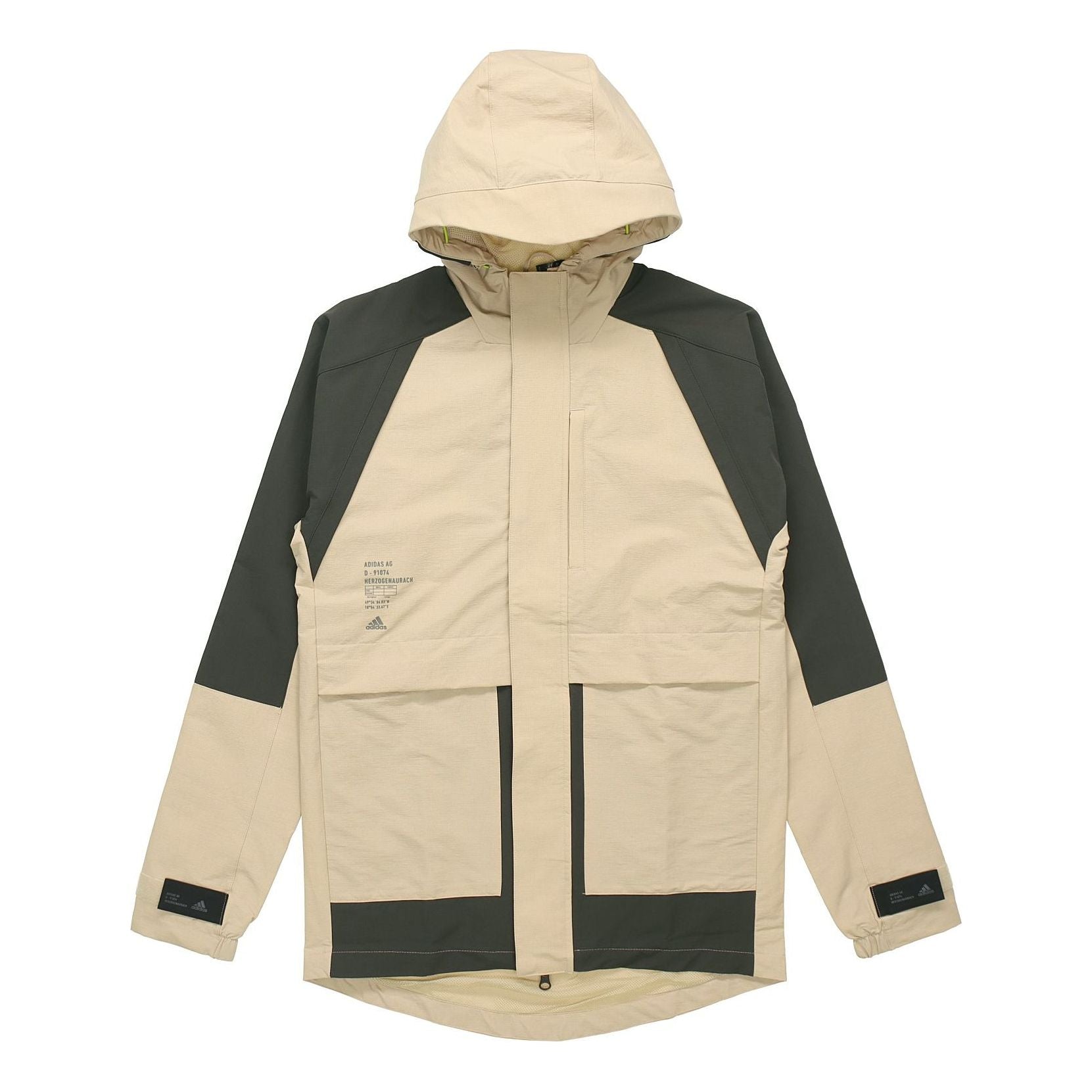 adidas TH PARKAR Hooded Jacket Men Brown GF4016