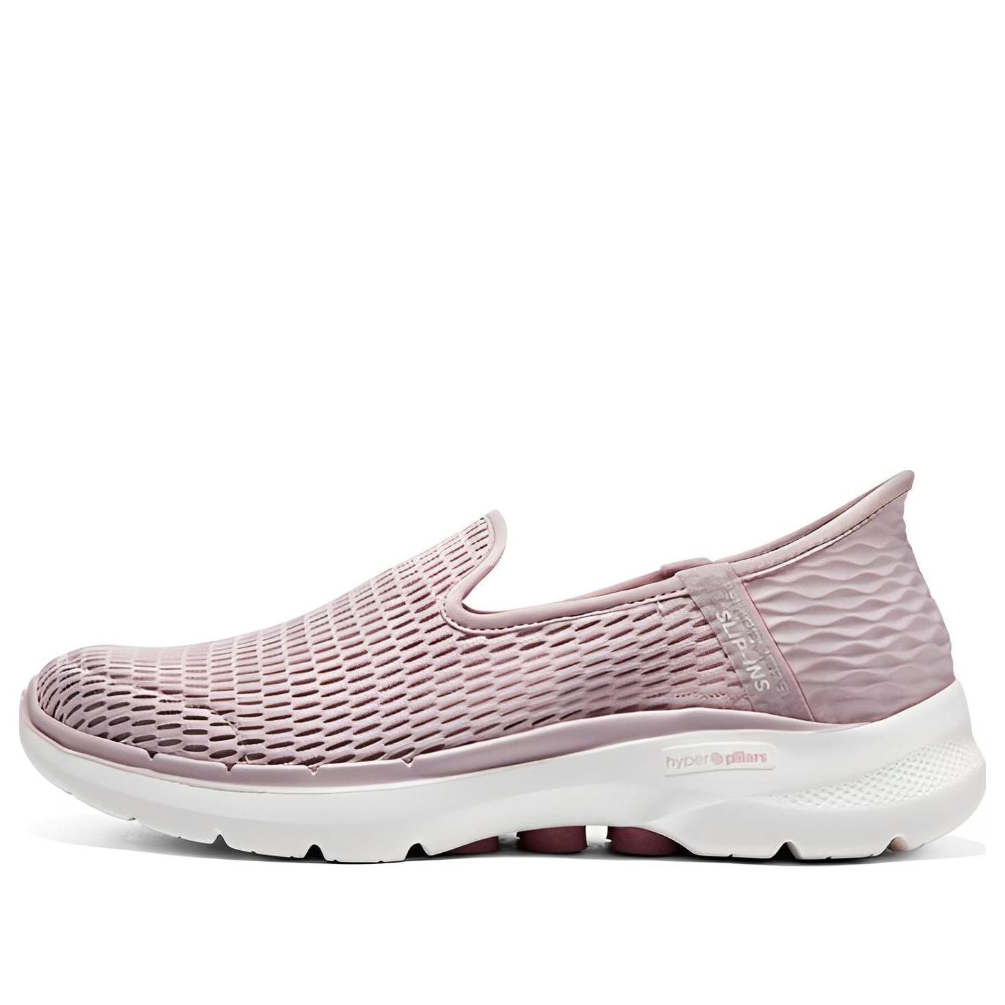(WMNS) Skechers Go Walk 6 Slip ins Shoes 'Pink White' 896236-MVE