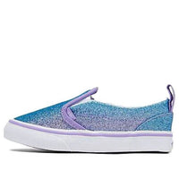(TD) Vans Ombre Glitter Classic Slip-On Casual 'Multi Color' VN000UBSABN