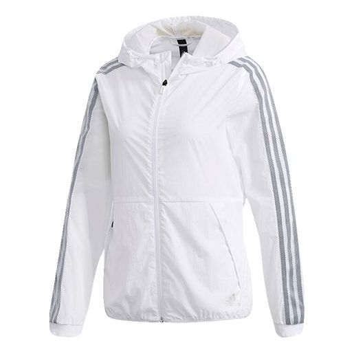 (WMNS) adidas Casual Sports Stylish Jacket White DY8641