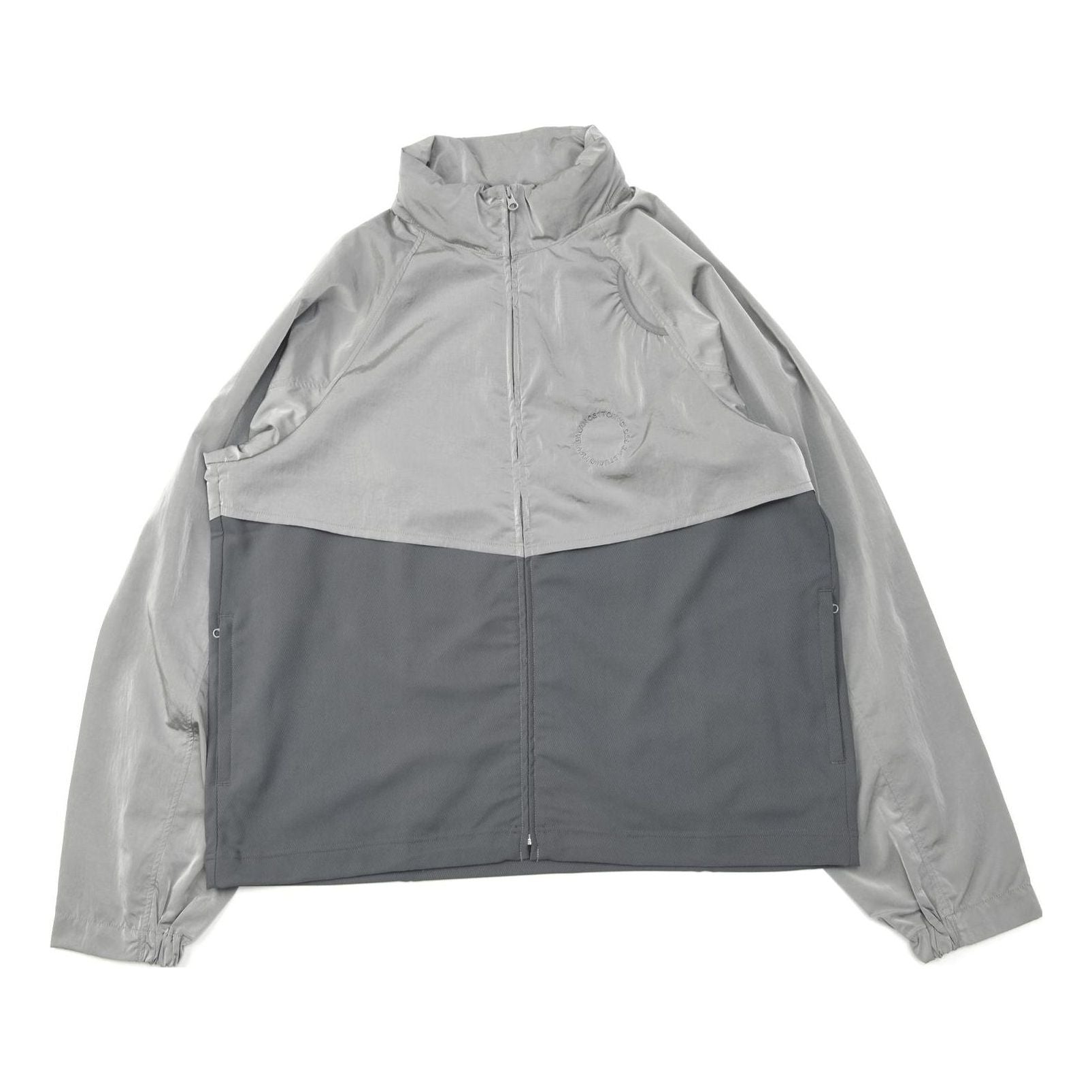 New Balance x TDS SS23 Windproof Jacket Asia Sizing 'Light Grey' UJ35054-YAO