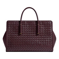 (WMNS) Bottega Veneta Small Barbara Tote 'Deep mahogany' 875932V5KD06149