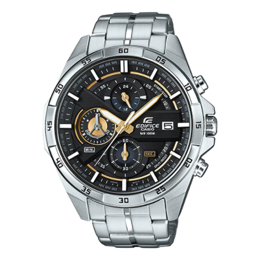 CASIO EDIFICE Serieses Men's Silver Mens Black EFR-556D-1AV