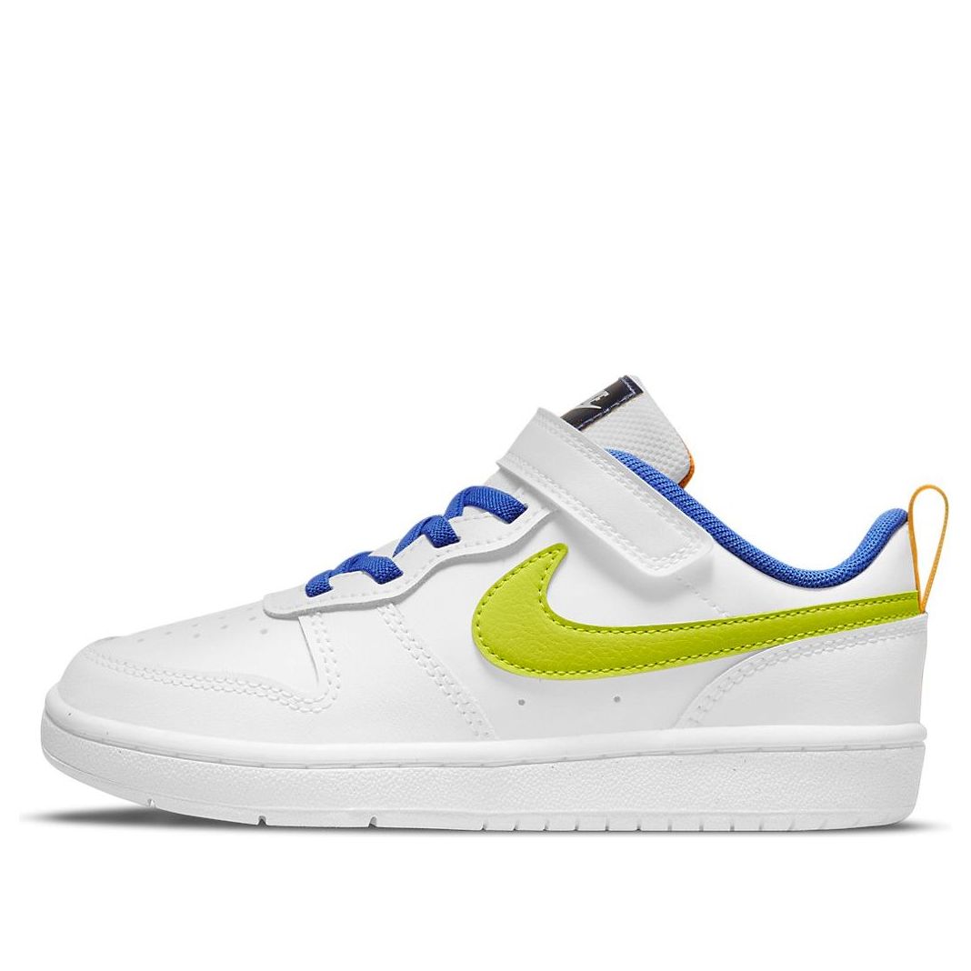 (PS) Nike Court Borough Low 2 SE 'White Atomic Green' DQ7771-100