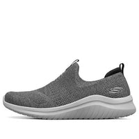 Skechers Ultra Flex 2.0 Low-Top Running Shoes Grey 232106-CCBK