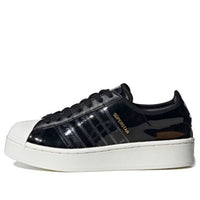 (WMNS) adidas Superstar Bold 'Black Off White' FW8423