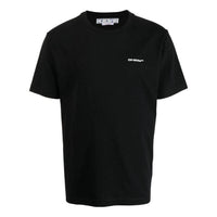 Off-White Cotton Tee 'Black' OMAA027F22JER01661006100