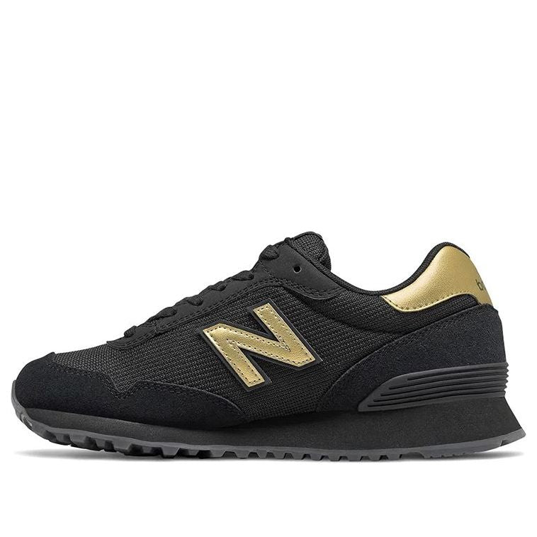 (WMNS) New Balance 515v1 'Black Metallic Gold' WL515CAA