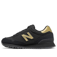 (WMNS) New Balance 515v1 'Black Metallic Gold' WL515CAA