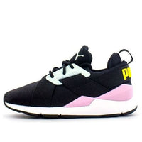 (PS) PUMA Muse Ps Running Shoes Black/Pink/White 367646-06