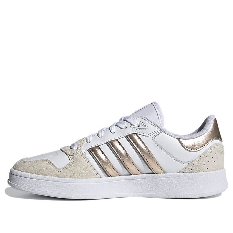 (WMNS) adidas Breaknet Plus 'White Champagne Metallic' FY9655
