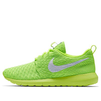 (WMNS) Nike Roshe NM Flyknit 'Volt' 843386-701