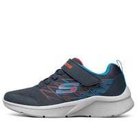(GS) Skechers Microspec 'Blue Red' 403770L-NVRD