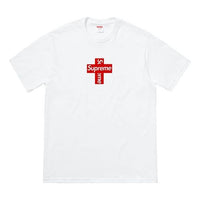 Supreme Week 17 Cross Box Logo Tee LogoT SUP-FW20-371-WHI