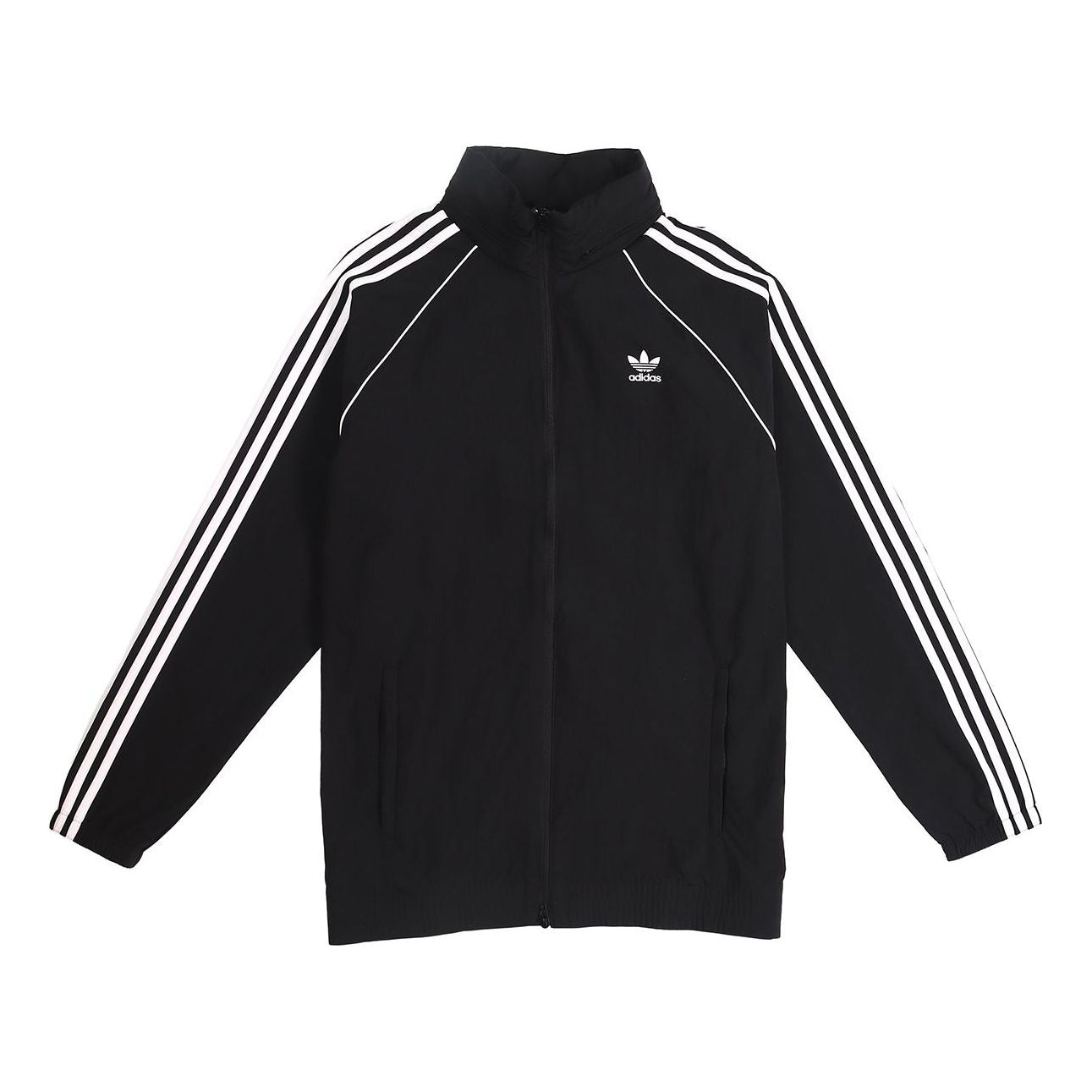 adidas originals SST Winbreaker Black logo CW1309