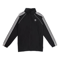 adidas originals SST Winbreaker Black logo CW1309