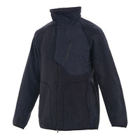 Men's Y-3 Casual Stand Collar Straight Jacket Gray GK4376