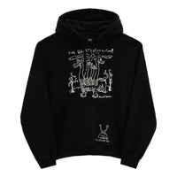 Vans x Daniel Johnston Pullover Hoodie 'Black' VN0A7SFJBLK