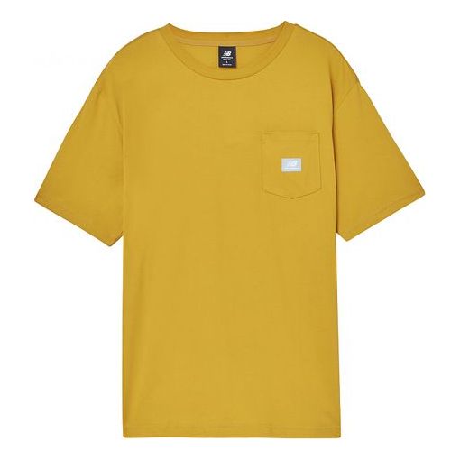New Balance Men's New Balance Short Sleeve Yellow AMT01567-VGL