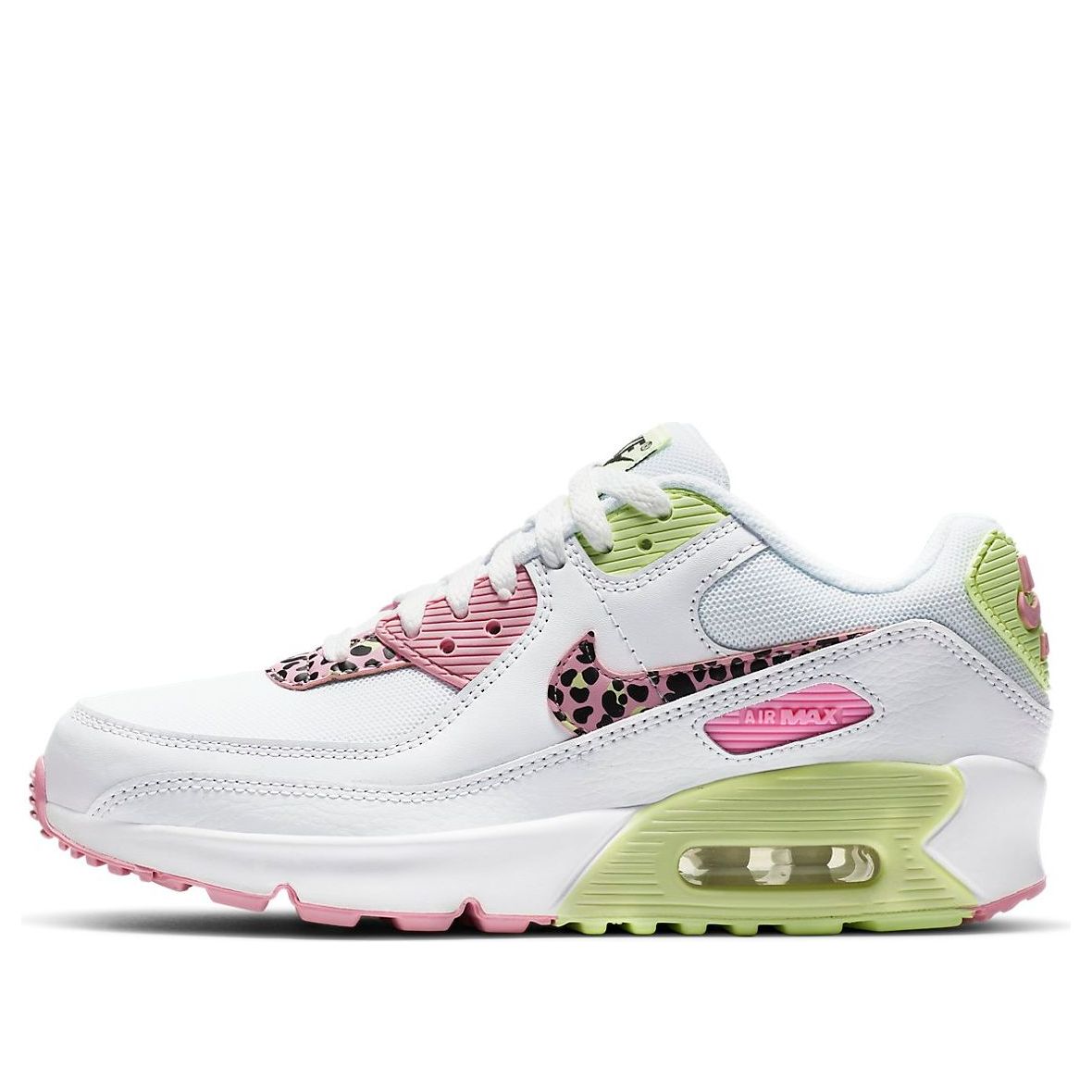 (GS) Nike Air Max 90 'Pink Barely Volt' DA4675-100