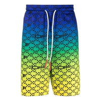 Off-White SS22 Gradient Printing Shorts Multicolor OMVH025S22FAB0018410