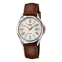 CASIO Lineage Series Elegant Watch Brown Analog LIS-203L-7AV