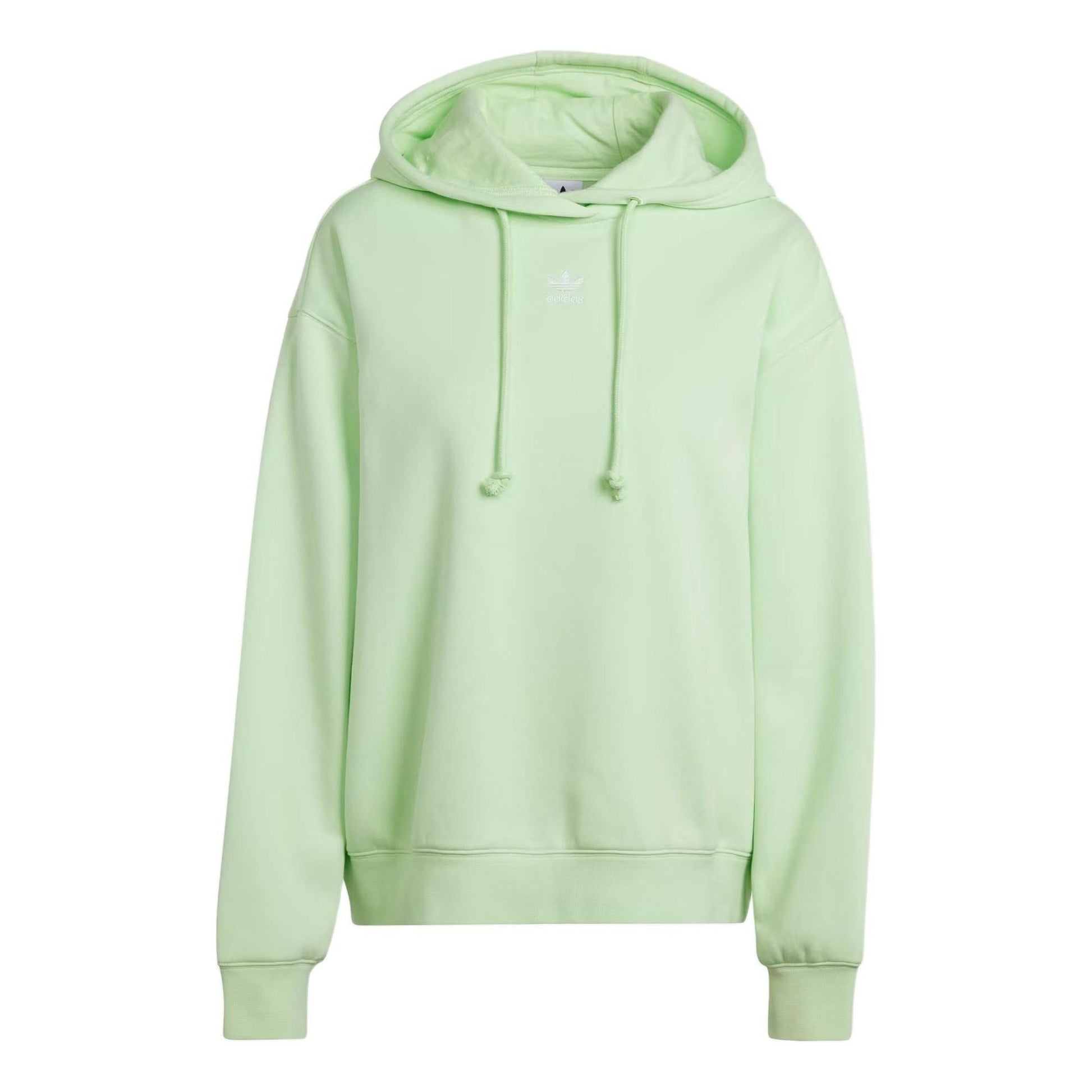 (WMNS) adidas Adicolor Essentials Boyfriend Hoodie Asia Sizing 'Light Green' IR5961