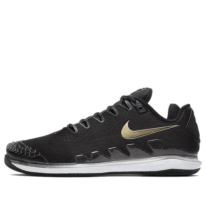 Nike Air Zoom Vapor X Knit 'Black Metallic Gold' AR0496-003
