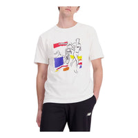New Balance Athletics Graphic T-Shirt Asia Sizing 'White' MT33500-WT