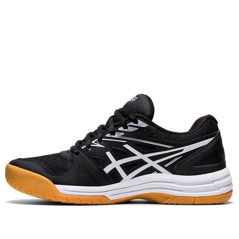 (WMNS) ASICS Upcourt 4 Running Shoes Black/White 1072A055-001