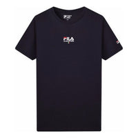 Men's FILA Classic Logo Short Sleeve Navy Blue T-Shirt F11M928114F