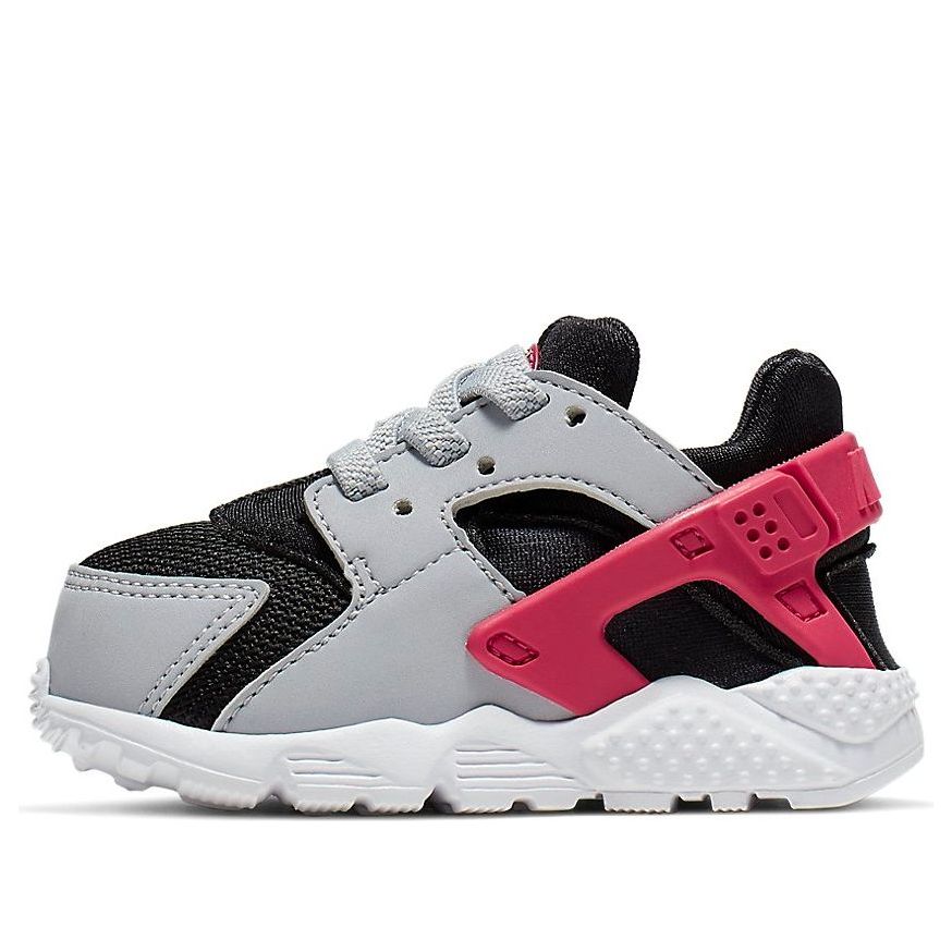 (TD) Nike Huarache Run 'Grey Black Pink' 704950-038