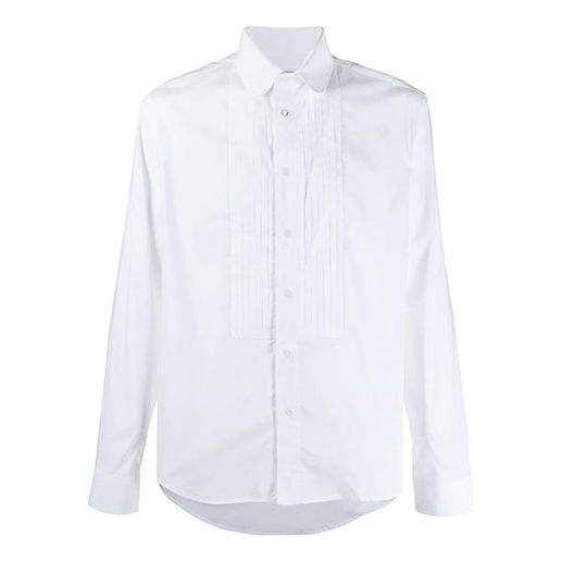 Off-White Fw20 Now Print Tuxedo Long Sleeve Shirt OMGA120E20FAB0020110