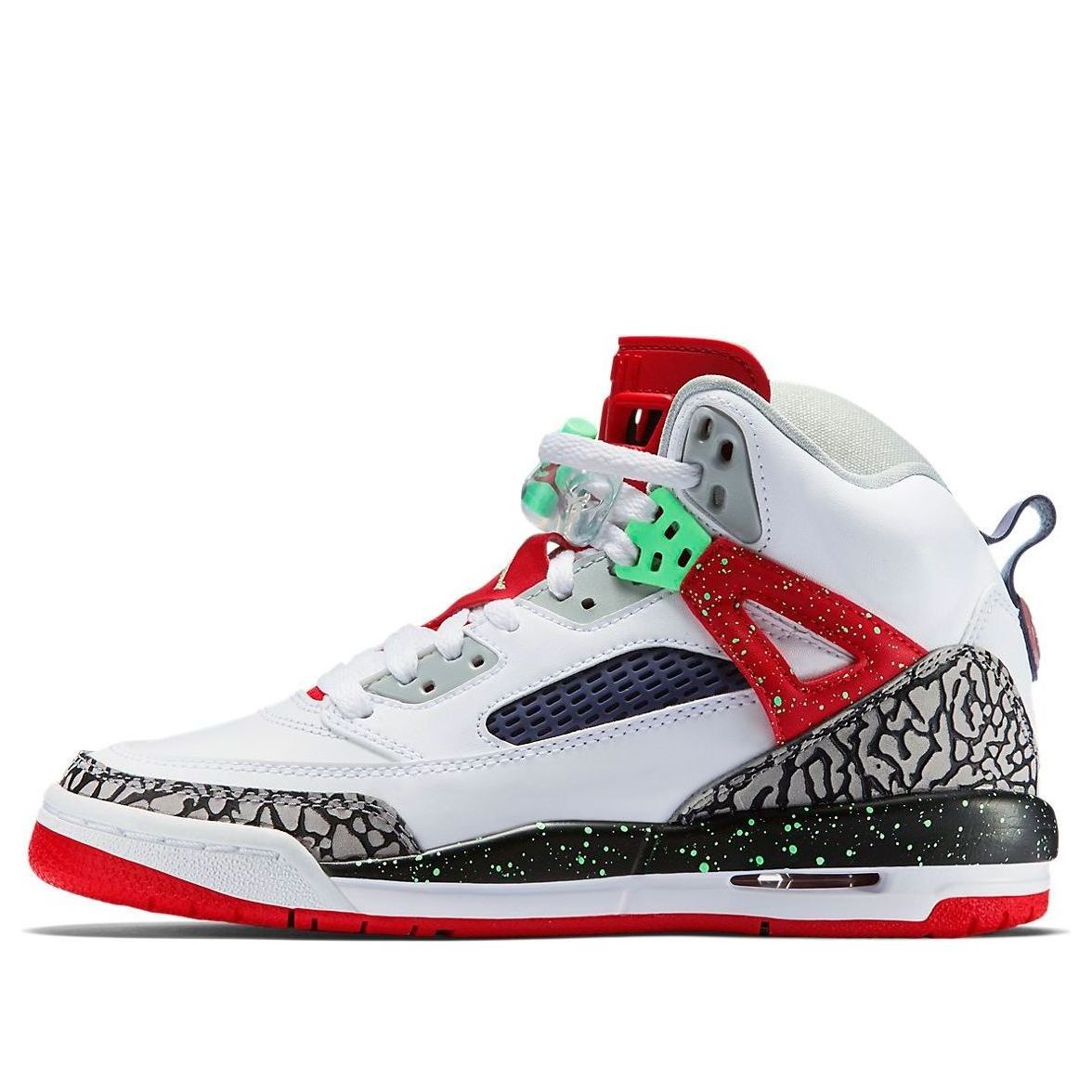 (GS) Air Jordan Spizike 'White Red' 317321-132