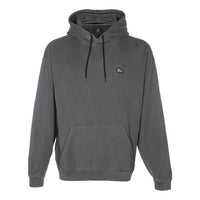 Converse Loose Fit Sneaker Patch Hoodie Asia Sizing 'Black Grey' 10025537-A01